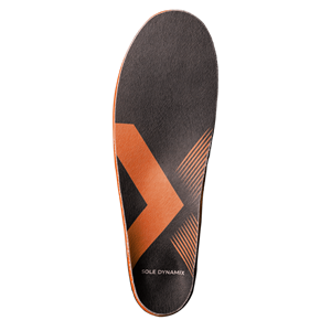 The top of a Comfort-style shoe insole from Sole Dynamix. Click to learn more.